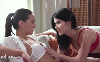 Luscious Lesbea ~ Slutty Lingerie Sex with Two Enchantresses