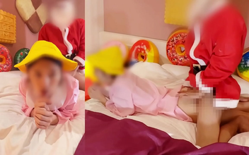 JAV Babe Exclusive ~ Screwing Santa for a Big Belly! Pregnancy Play with a JAV MILF