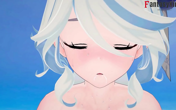 Furina, the Luscious Enchantress, Seduces in Fontaine's Sexy Scene