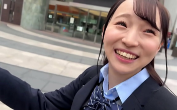 Rina's Uncontrollable Lust ~ 18-Year-Old JAV Idol Gets Fucked Raw in School Uniform During Test Period