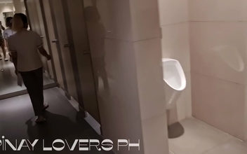 Caught on Camera ~ horny Pinay Teacher Gets Naughty in Public Restroom!