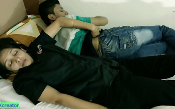 Indulge in the Forbidden ~ Hot Steamy Sex with Your Stepbrother in Bed, with Hindi Audio!