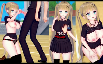 JAV Uncensored - Voluptuous Eleanor's Bursting Tits Take Center Stage in 3DCG Erotic Animation!