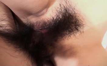 JAV-Fans' Ultimate Desire - A Hairy Pussy in Action