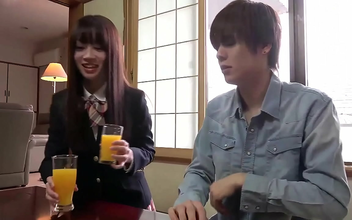 JAV AFFAIR! - Ichika Kasagi's Secret Fling with Her Boyfriend's Cute Little Sister  - See More→