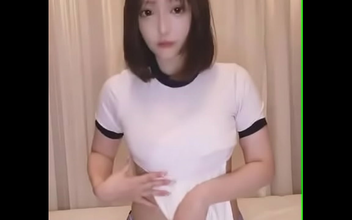 Check Out My Luscious Lower Tits in This Echi-Chi Gym Uniform!