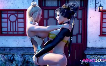 Futa Beauties of Shanghai Unleashed in 3D Animation! A JAV Experience like No Other!