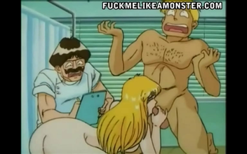 Witness the Alluring Blonde Anime Enchantress Ruling Over Her Submissive Lover With Her Sexy BDSM Skills!