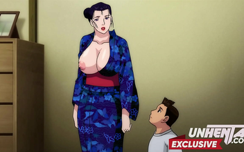 WOW! LESBIAN MILFS PLAY with Each Other in Hentai Porno! Photographer Gets LUCKY