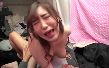 Experience the Thrill of a Luscious College Girl with Enormous Boobs as She Satisfies a Buckhorned Male Virgin